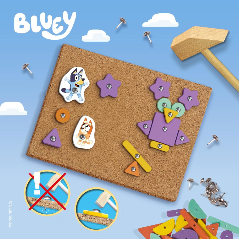 Ses hamertje tik Bluey - Afbeelding 3