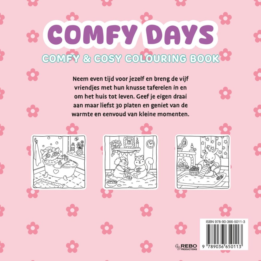 Cute & Cosy Kleurboek Comfy Days - Afbeelding 2