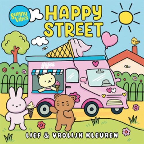 Sunny Vibes Kleurboek Happy Street