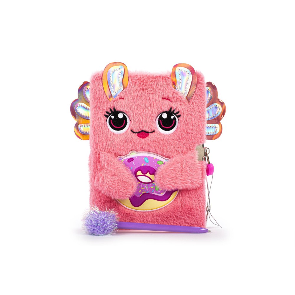 Dream Pop Fluffy Dagboek Axelot met Pompompen - Afbeelding 2