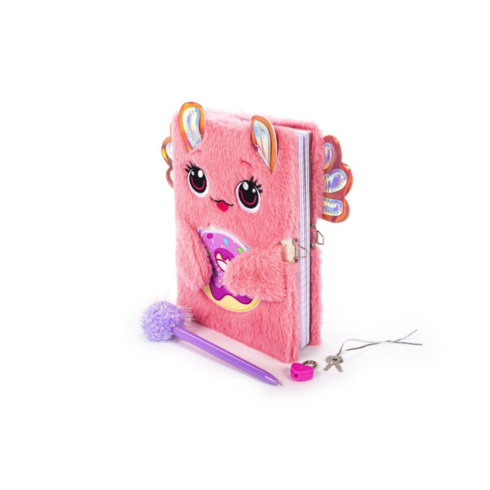 Dream Pop Fluffy Dagboek Axelot met Pompompen - Afbeelding 5