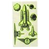 Glow In The Dark Tattoo 2 Assorti (assortiment – willekeurige uitvoering)