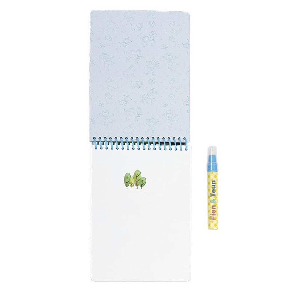 Fien en Teun kleuren met water magisch - Afbeelding 2