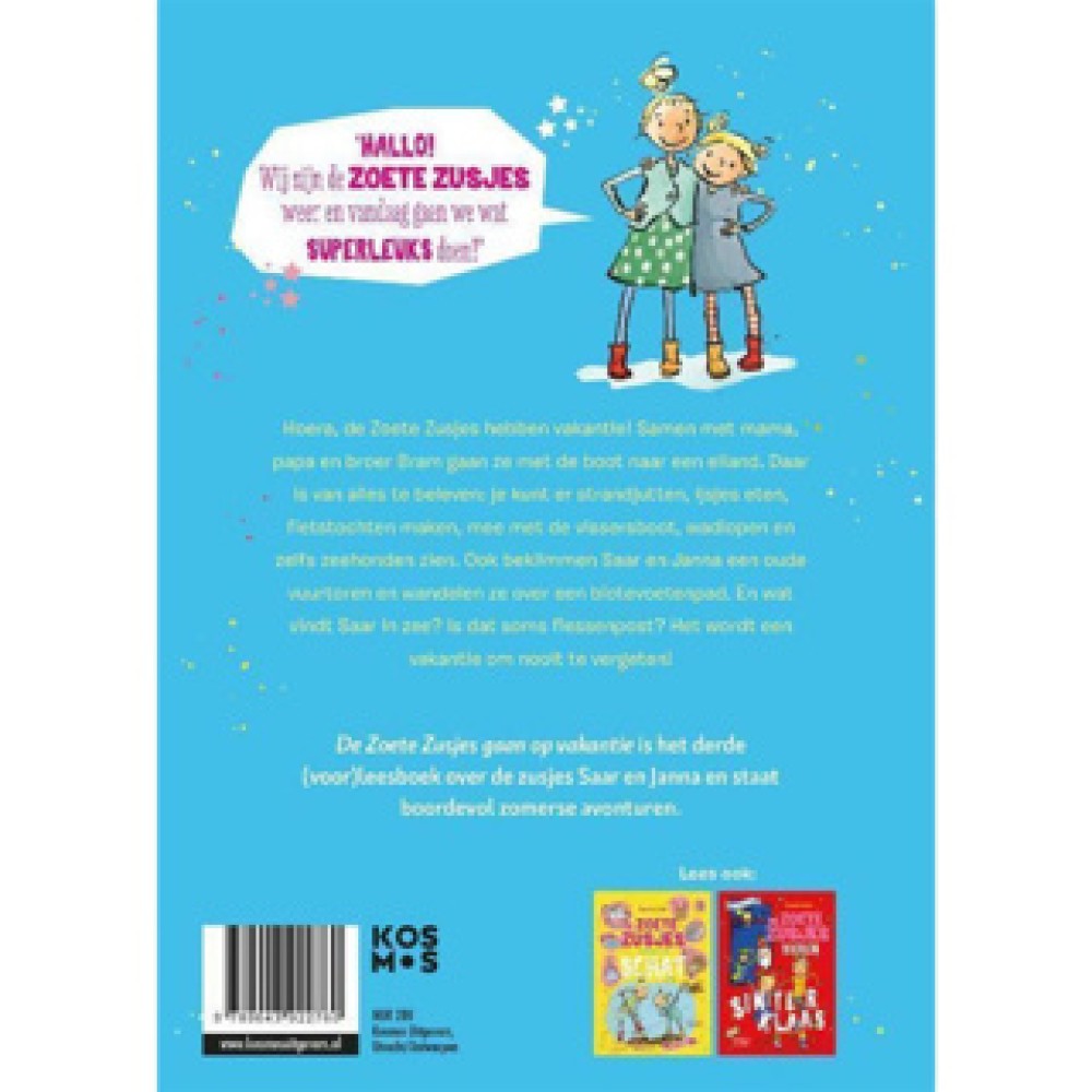 De Zoete Zusjes Gaan op vakantie - Kinderboek - Afbeelding 3