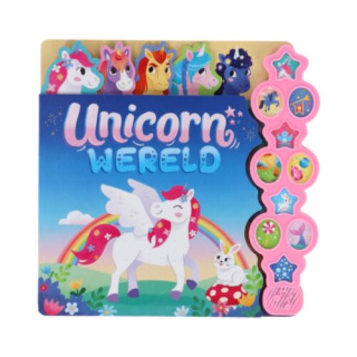 Boek Geluidenboek Unicorn Wereld