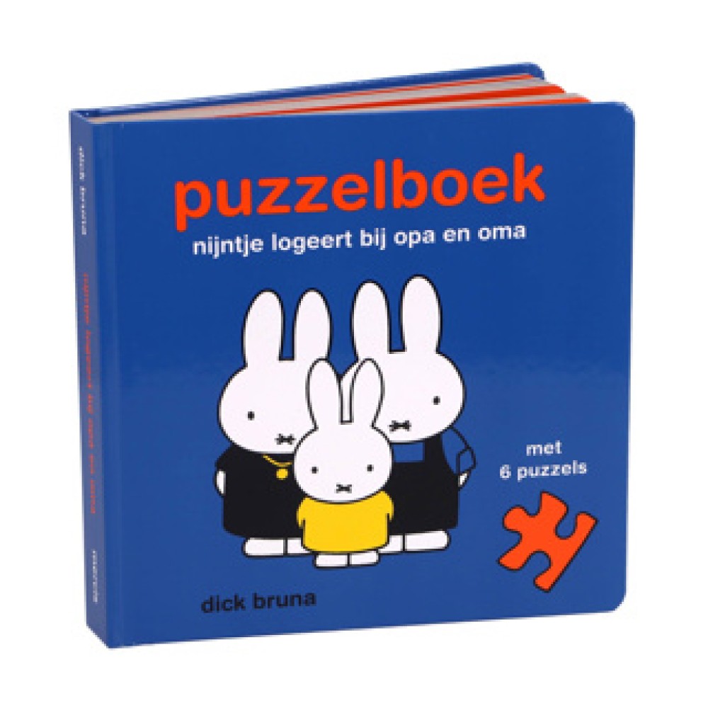 Boek Puzzel, Nijntje Logeert Bij Opa En Oma