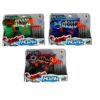 Pistool met 8 foam pijlen 3 assorti (assortiment – willekeurige uitvoering)