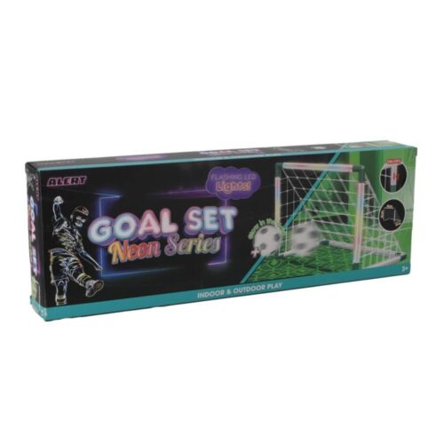 Alert sport doel met licht + bal en pomp