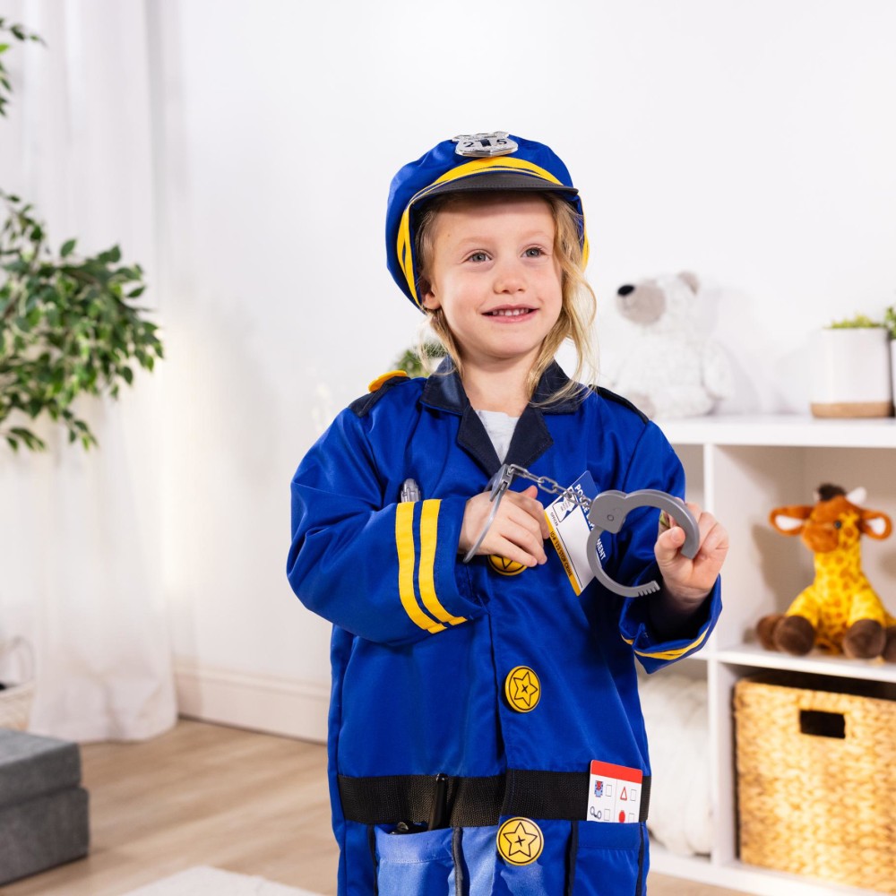 Melissa & Doug Police Officer Costume Role Play Set - Afbeelding 3