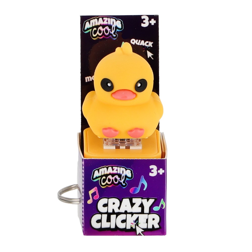 Amazing Cool sleutelhanger toetsenbordvriendjes met geluid en licht 5 assorti