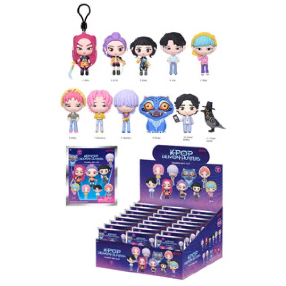 Kpop Demon Hunters 3D Faom Bag Clip - Afbeelding 2