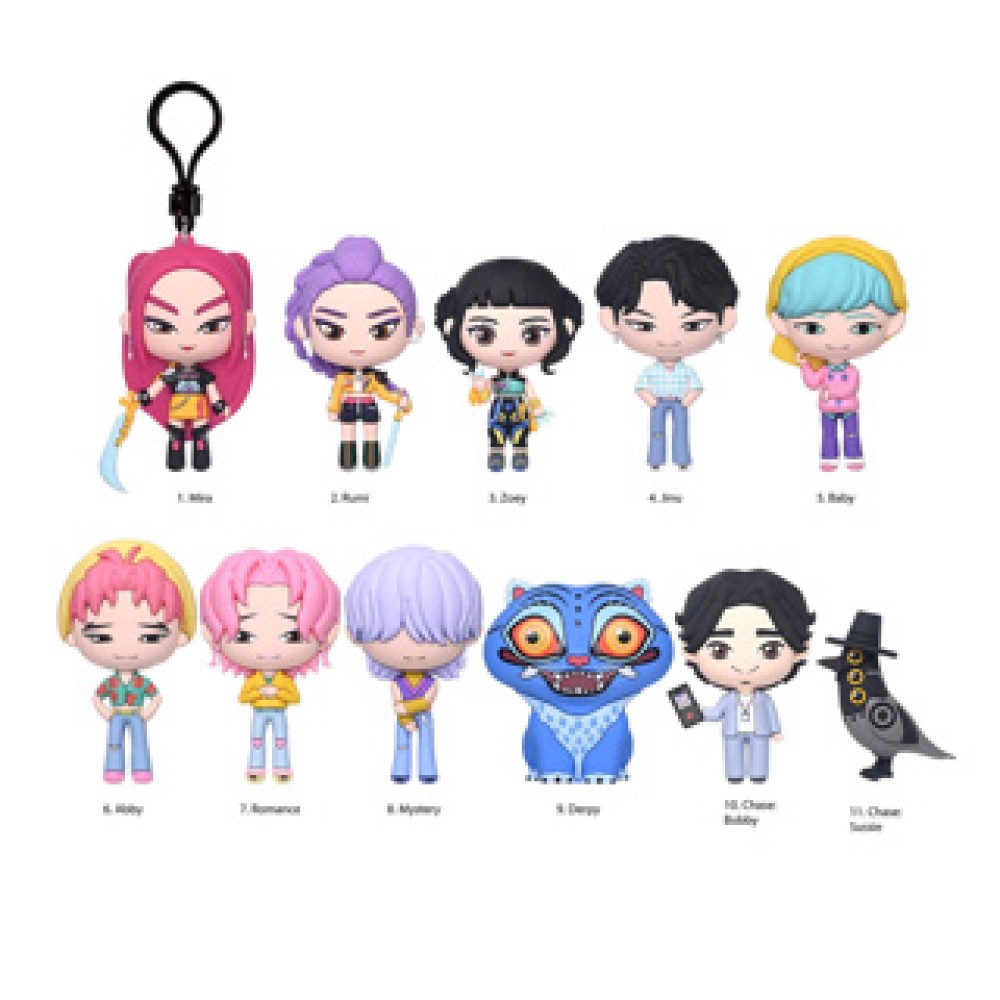 Kpop Demon Hunters 3D Faom Bag Clip - Afbeelding 3