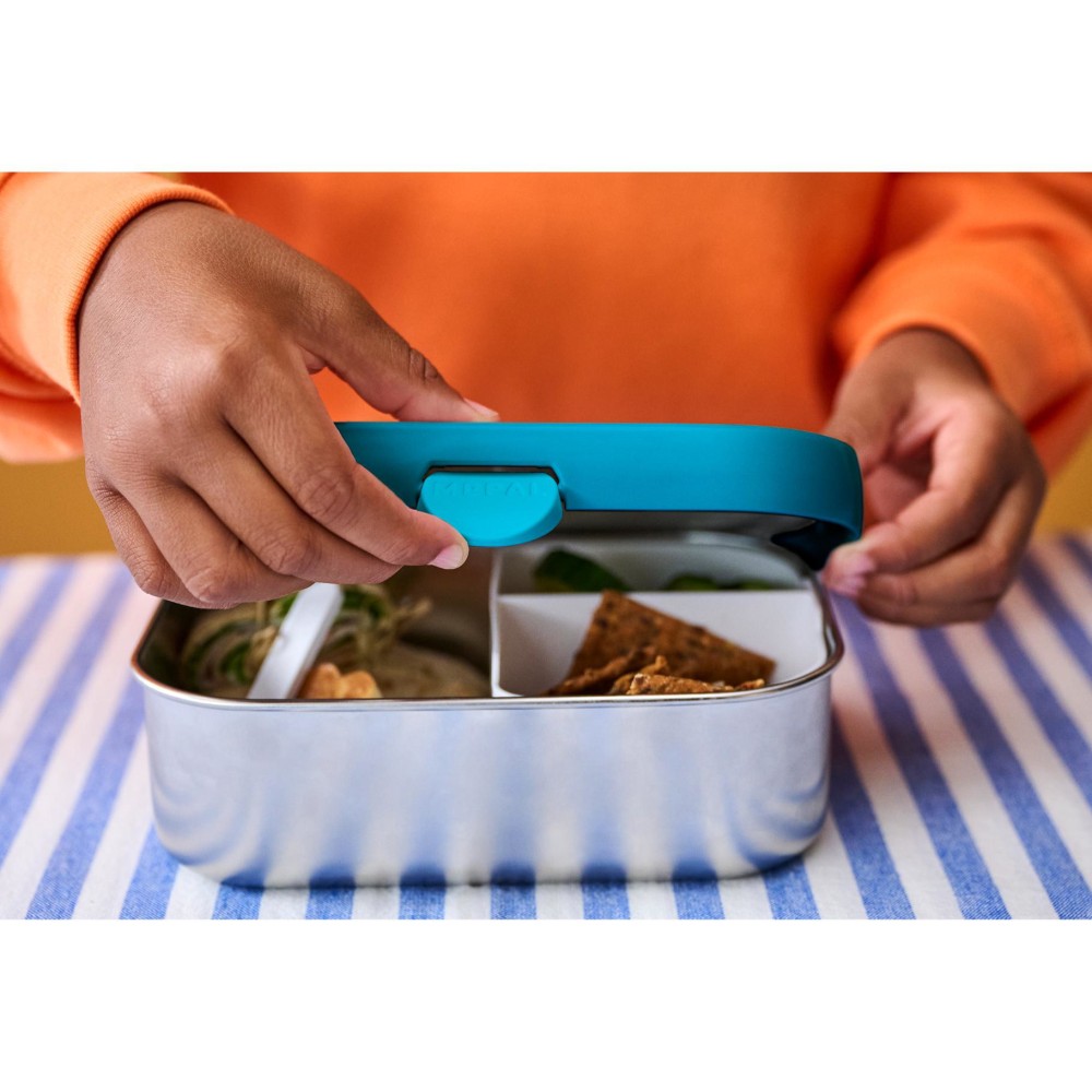 Rvs Lunchbox Vorkje Campus Cool Pink - Afbeelding 2