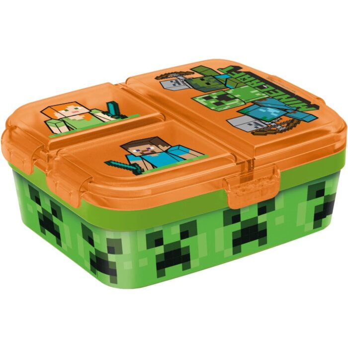 Lunchbox Minecraft 3 Compartimenten