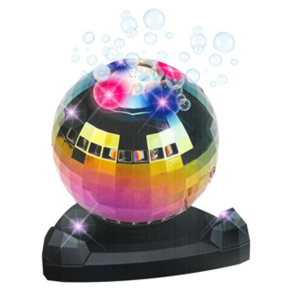Disco bubble set met licht party time