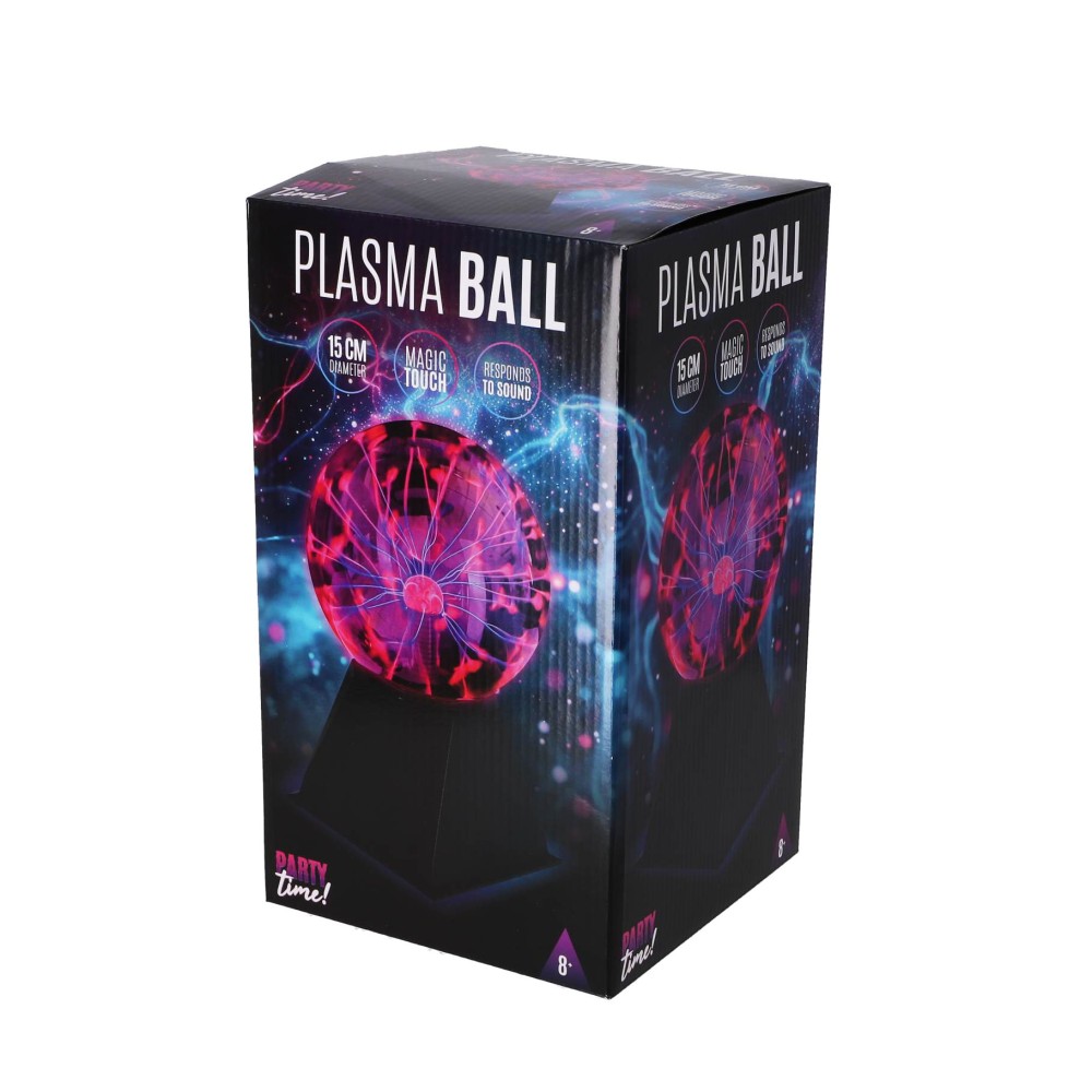 Disco plasma bal 15 cm party time