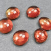 Glass Gaming Stones - Crystal Orange (40