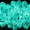 Luminary Sky/silver Polydice Dobbelsteen