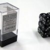 Translucent Smoke/white D6 16mm Dobbelst