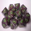 Earth Speckled D10 Dobbelsteen Set (10 s