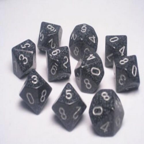 Ninja Speckled D10 Dobbelsteen Set (10 s