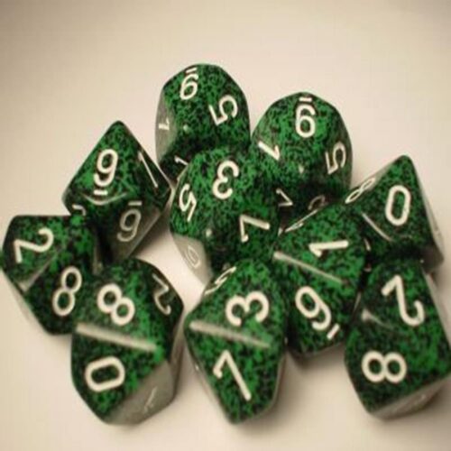 Recon Speckled D10 Dobbelsteen Set (10 s