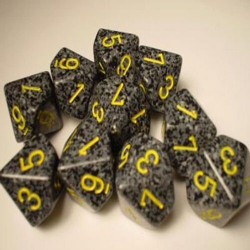 Urban Camo Speckled D10 Dobbelsteen Set