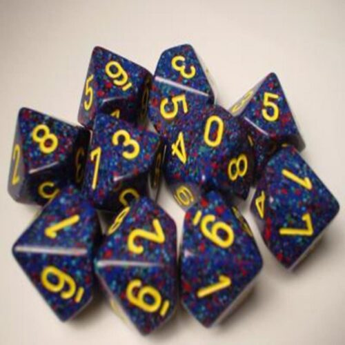 Twilight Speckled D10 Dobbelsteen Set (1
