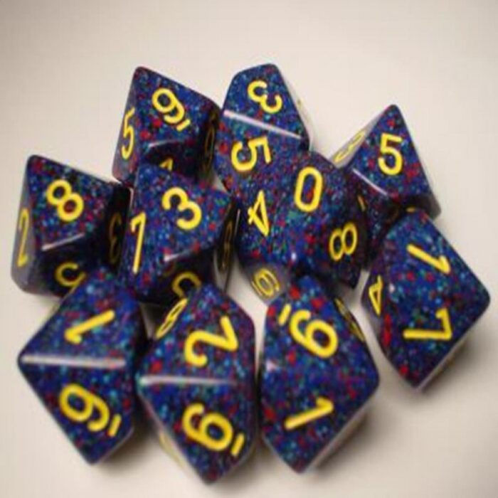 Twilight Speckled D10 Dobbelsteen Set (1