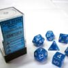 Water Speckled Polydice Dobbelsteen Set