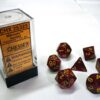 Mercury Speckled Polydice Dobbelsteen Se