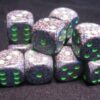 Earth Speckled D6 16mm Dobbelsteen Set (