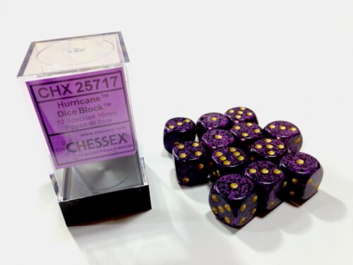 Hurricane Speckled D6 16mm Dobbelsteen S