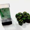 Golden Recon Speckled D6 16mm Dobbelstee