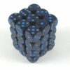 Cobalt Speckled D6 12mm Dobbelsteen Set