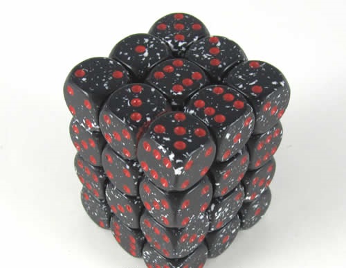 Space Speckled D6 12mm Dobbelsteen Set (