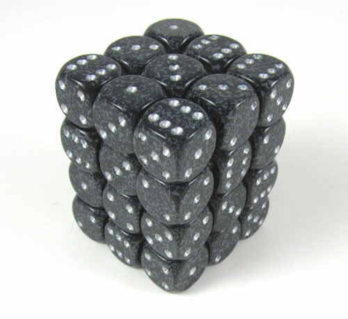 Ninja Speckled D6 12mm Dobbelsteen Set (