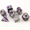 Gemini Purple-Steel/white Polydice Dobbe