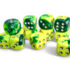 Gemini 16mm d6 Green-Yellow/silver Dobbe