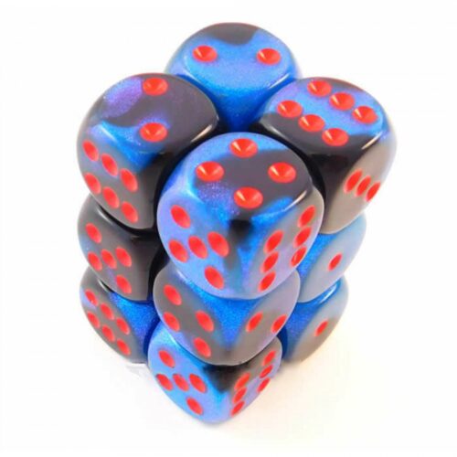 Gemini Black-Starlight/red D6 16mm Dobbe