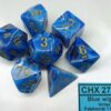Vortex Blue/gold Polydice Dobbelsteen Se