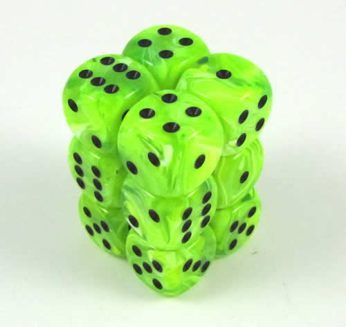 Vortex Bright Green/black D6 16mm Dobbel
