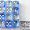 Nebula Dark Blue/white D6 16mm Dobbelste
