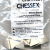 Opaque White Blanc D4 Dobbelsteen Set (1
