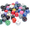 Bag of 50 Assorted Loose Opaque 16mm D6