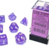 Borealis Polyhedral Purple/white Luminar
