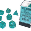 Borealis Polyhedral Teal/gold Luminary D