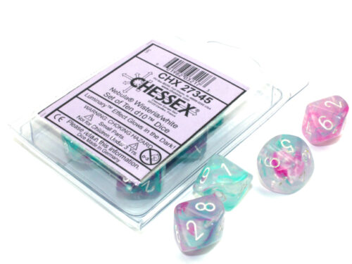 Nebula Wisteria/white Luminary D10 Dobbe