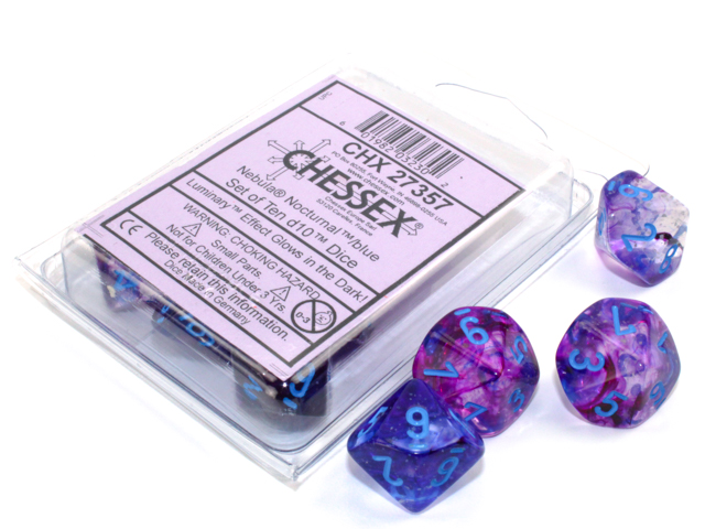 Nebula Nocturnal/blue Luminary D10 Dobbe