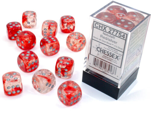 Nebula Red/silver Luminary D6 16mm Dobbe